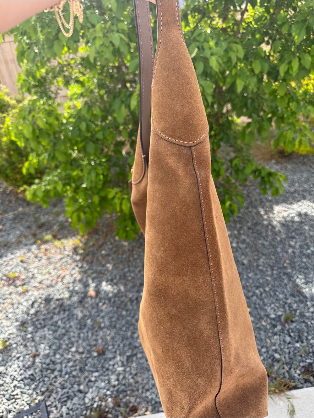 COACH BROOKLYN 39 SUEDE BAG - Picture 5 of 10